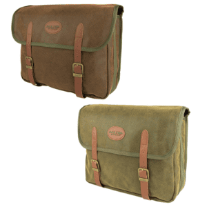 Dog bag duotex green brown