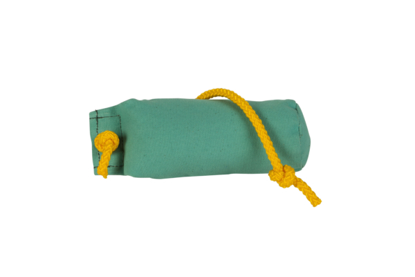 1-2lb green long throwing dummy